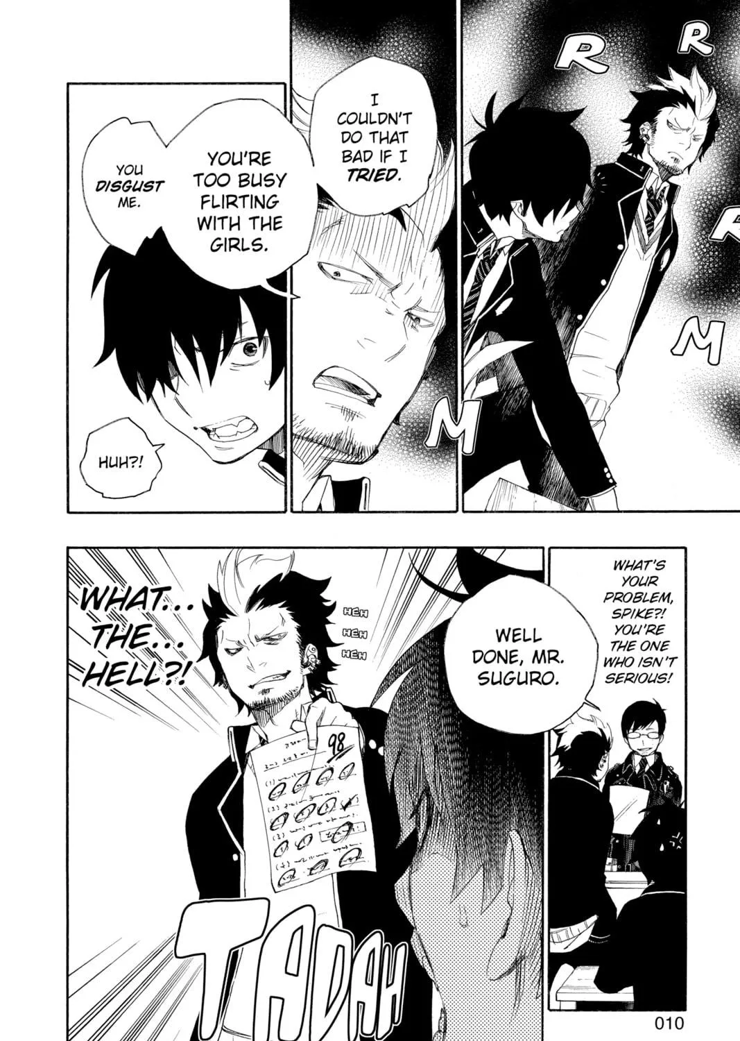 Blue Exorcist Chapter 4 page 11 - 