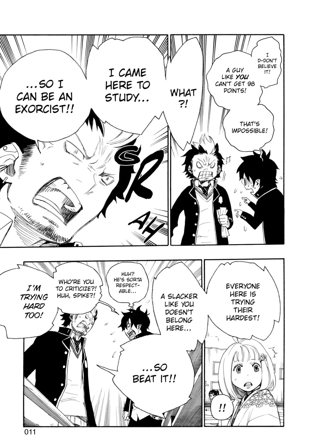 Blue Exorcist Chapter 4 page 13 - 