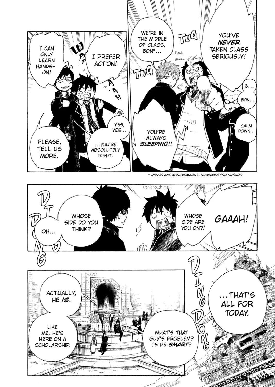 Blue Exorcist Chapter 4 page 15 - 