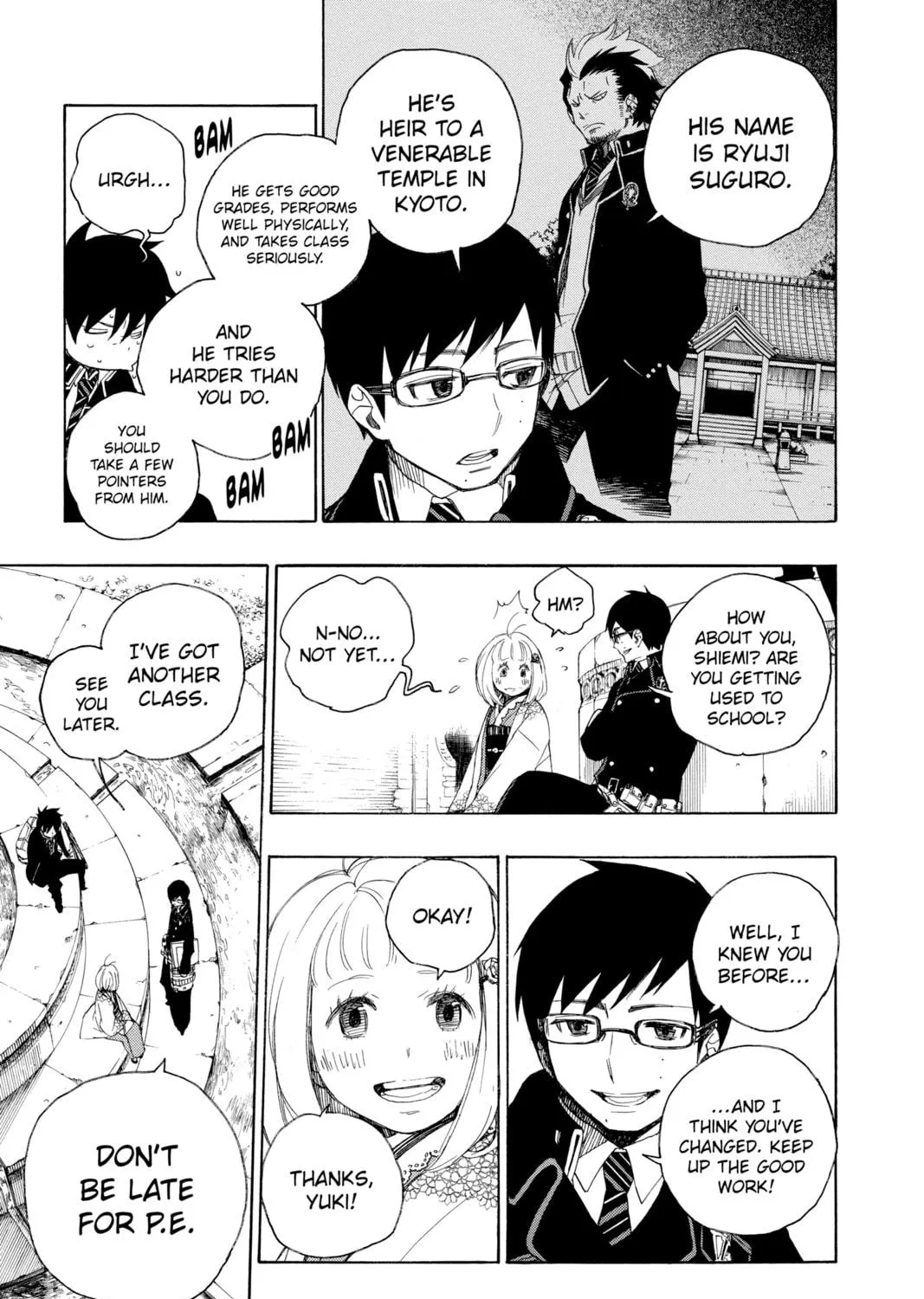 Blue Exorcist Chapter 4 page 17 - 