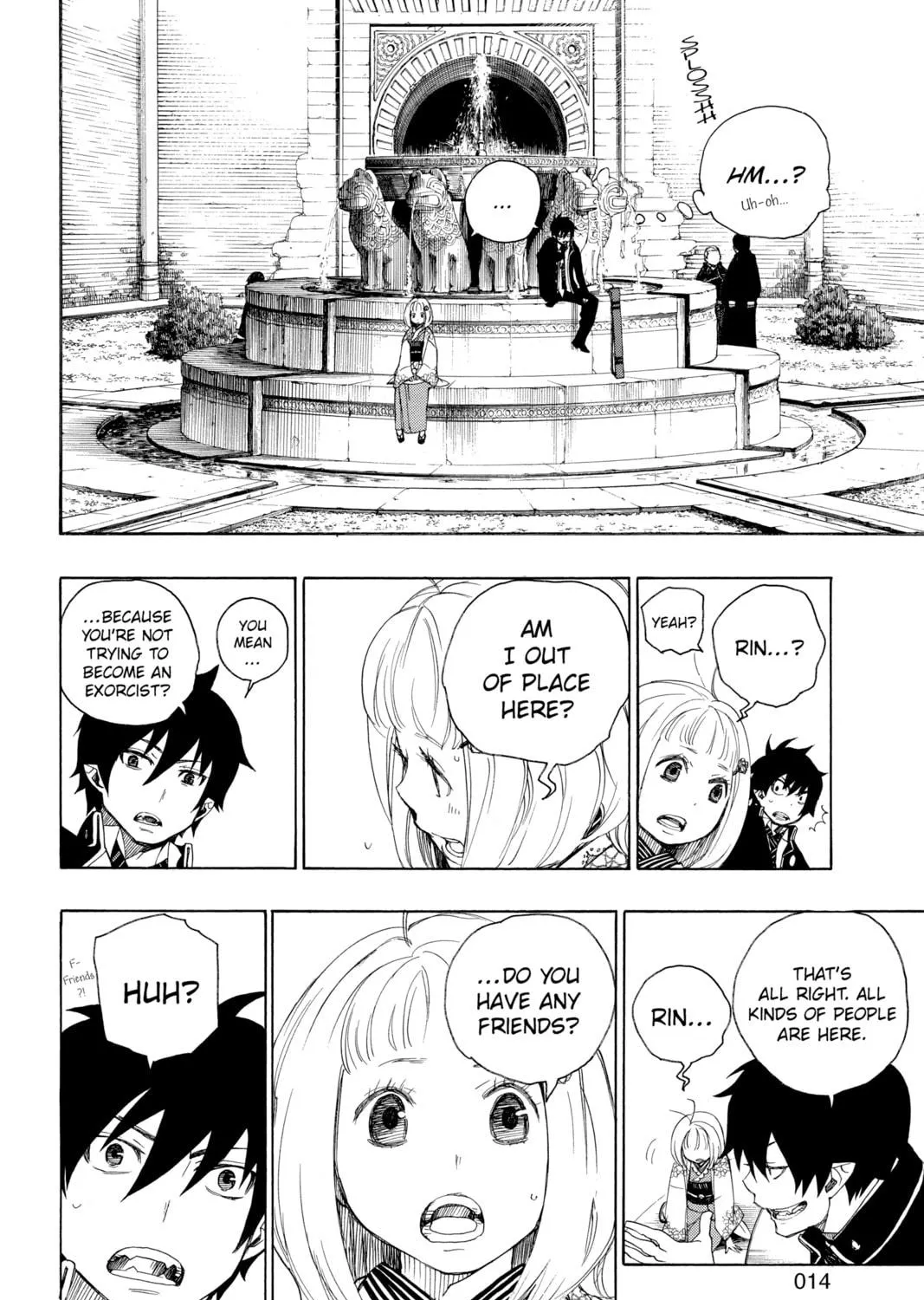Blue Exorcist Chapter 4 page 19 - 
