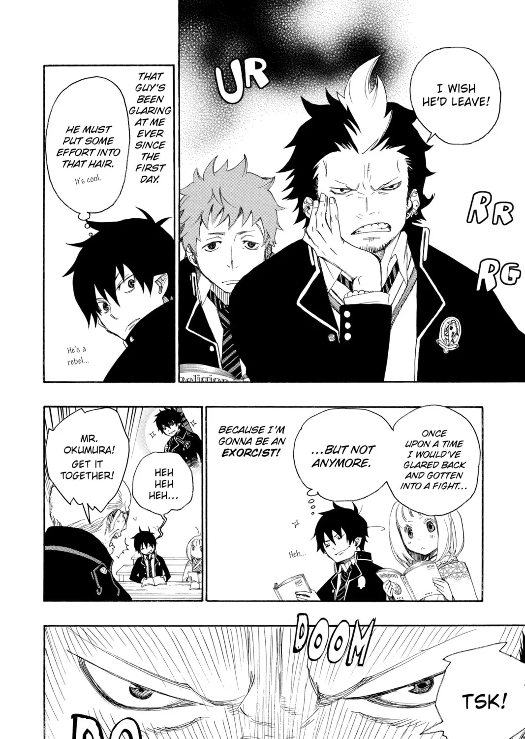 Blue Exorcist Chapter 4 page 3 - 