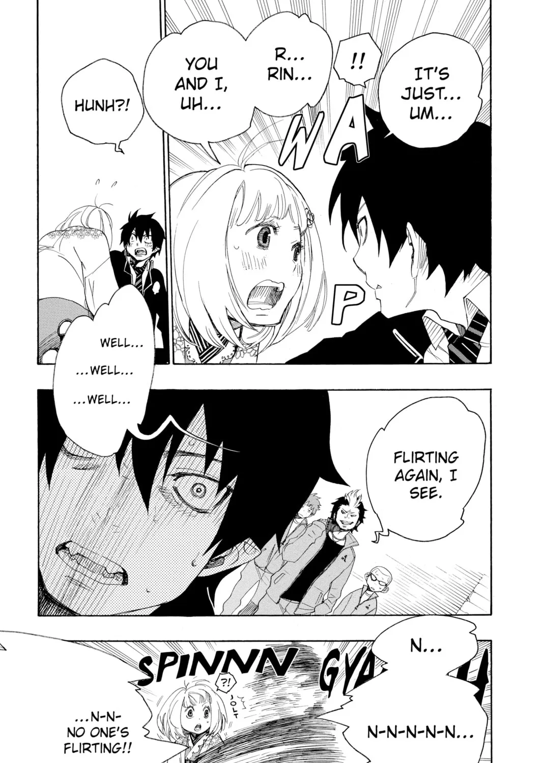 Blue Exorcist Chapter 4 page 21 - 
