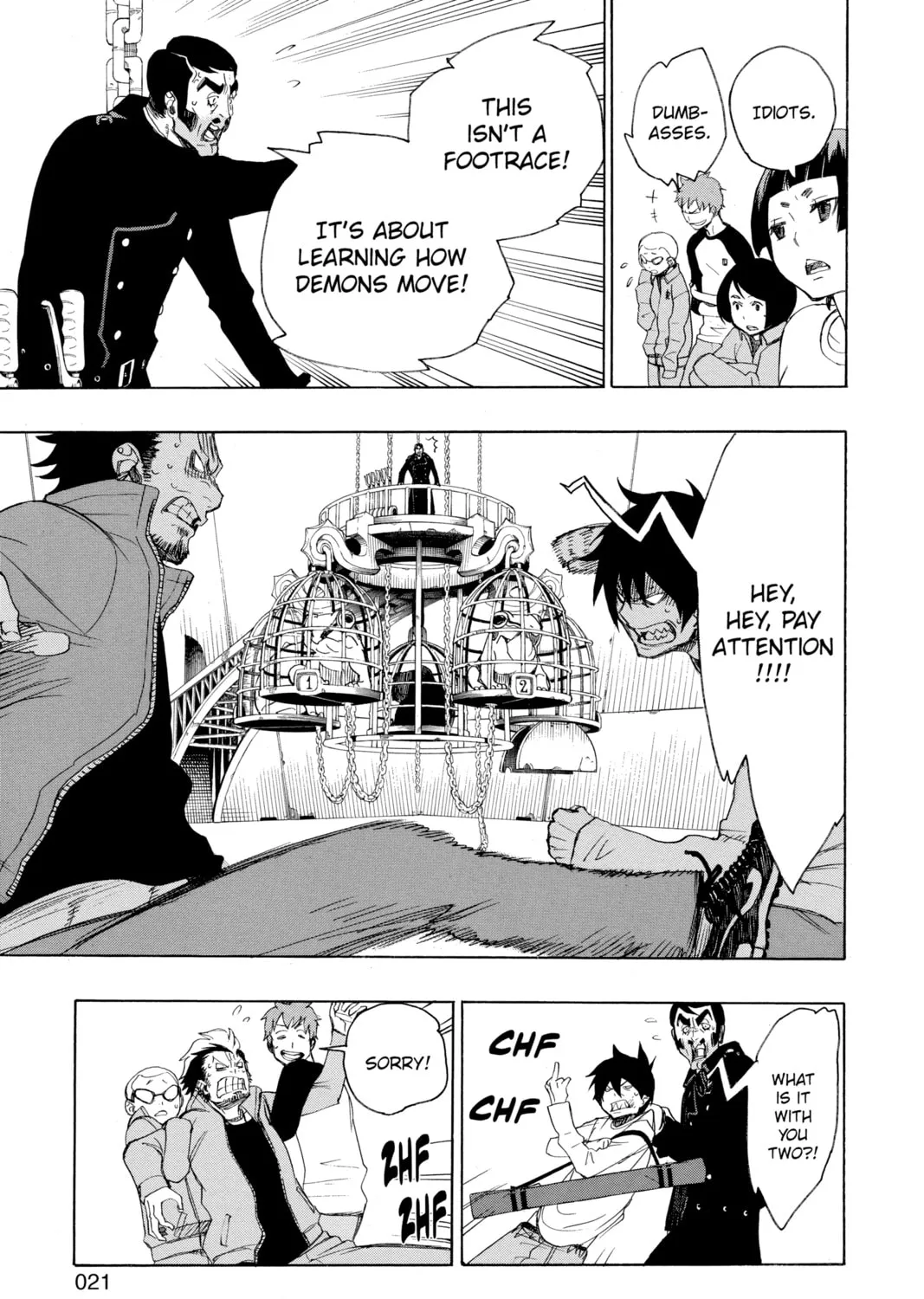 Blue Exorcist Chapter 4 page 33 - 
