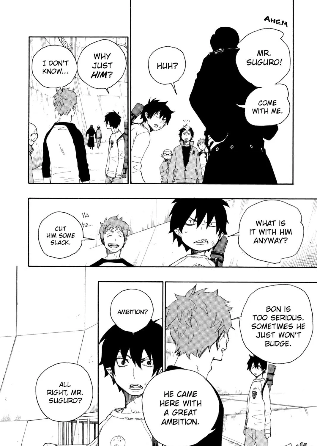 Blue Exorcist Chapter 4 page 35 - 