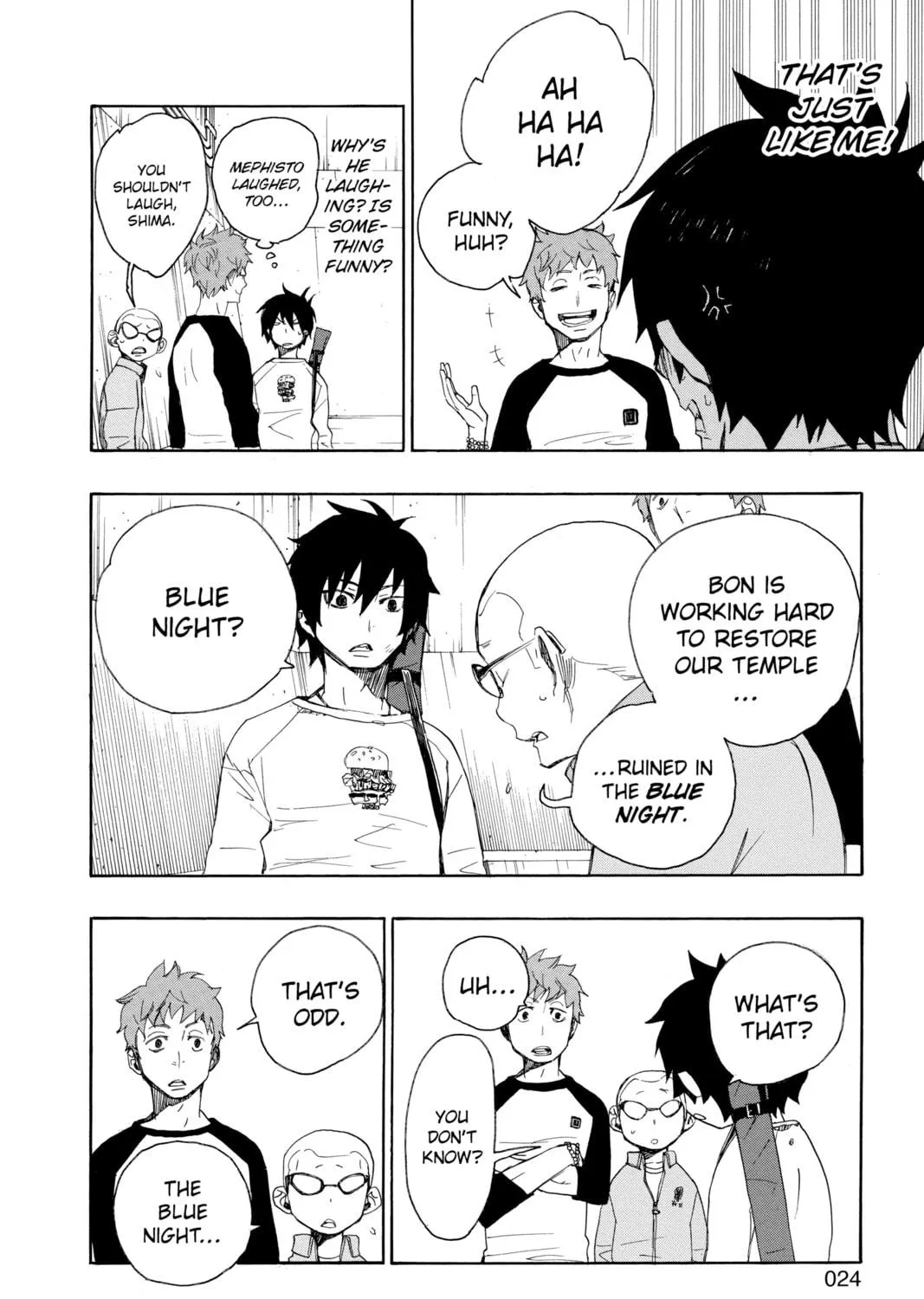 Blue Exorcist Chapter 4 page 39 - 