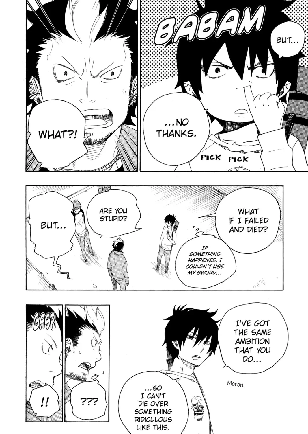 Blue Exorcist Chapter 4 page 55 - 