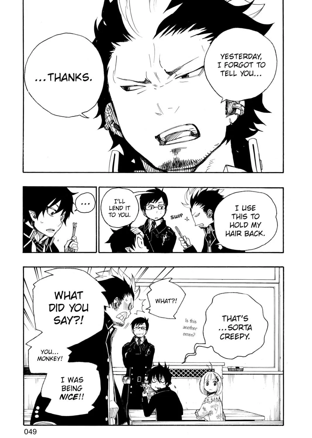 Blue Exorcist Chapter 4 page 89 - 