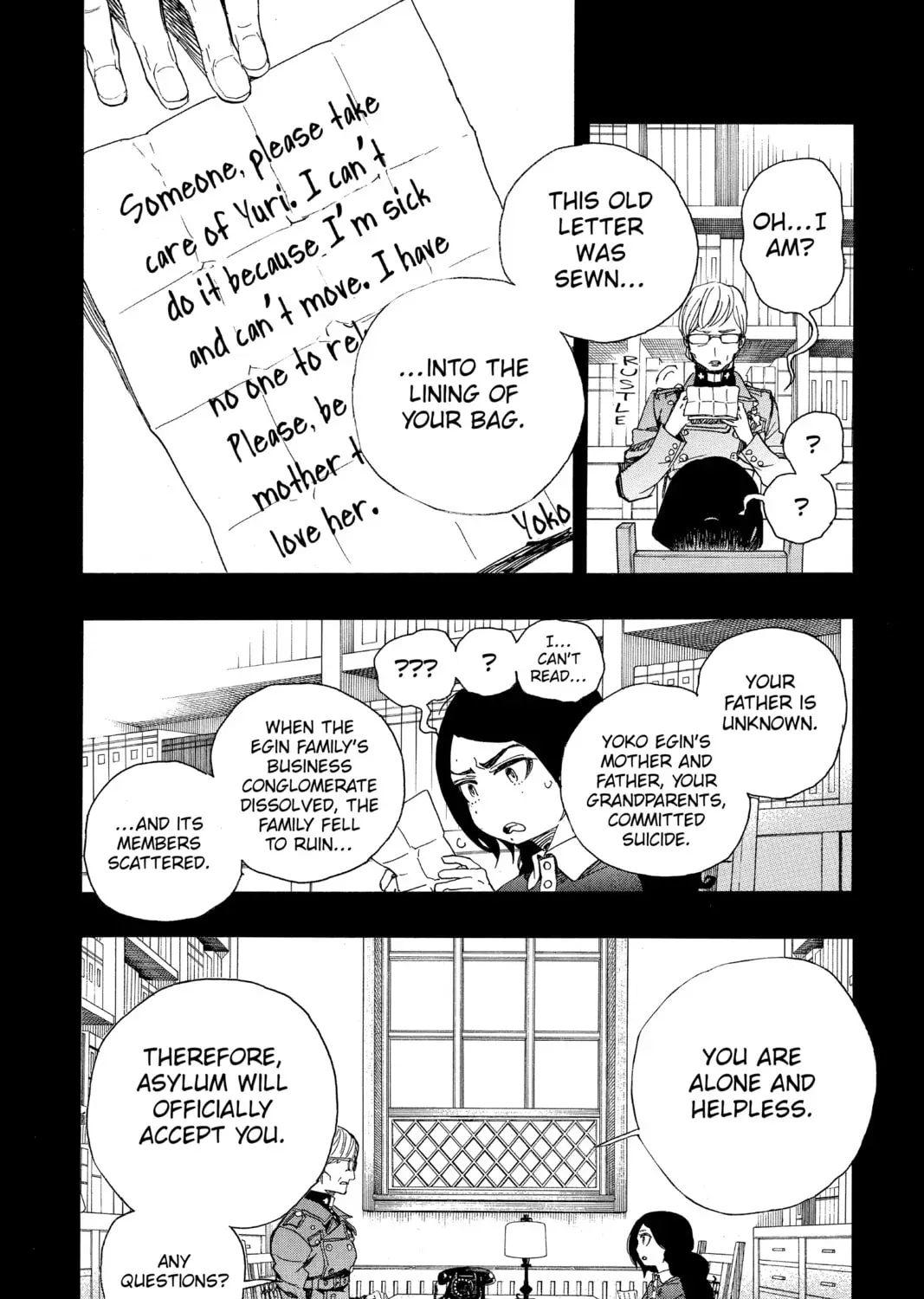 Blue Exorcist Chapter 4236 page 15 - 