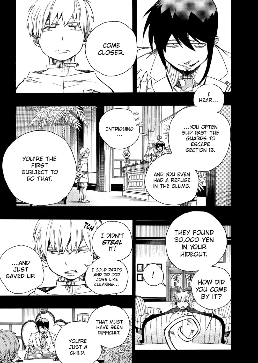 Blue Exorcist Chapter 4236 page 33 - 