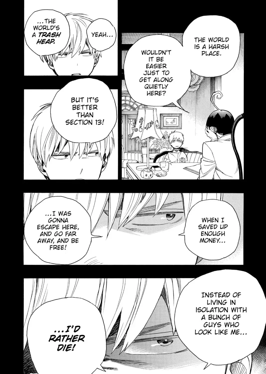 Blue Exorcist Chapter 4236 page 35 - 