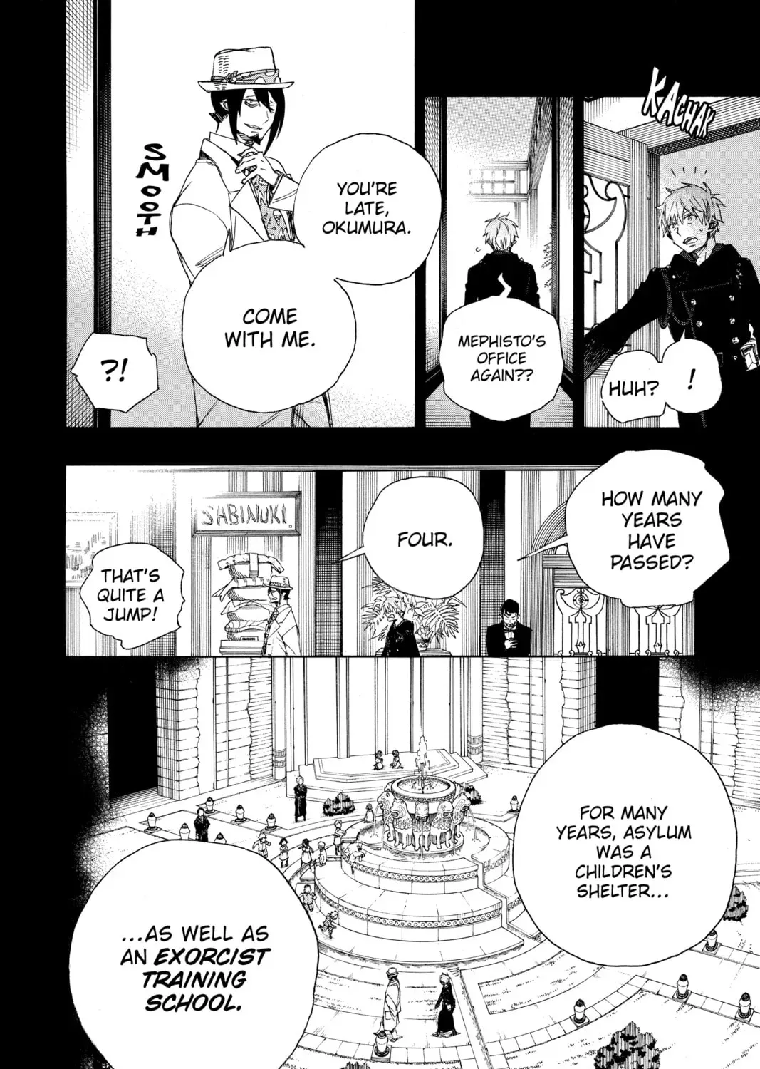 Blue Exorcist Chapter 4236 page 55 - 