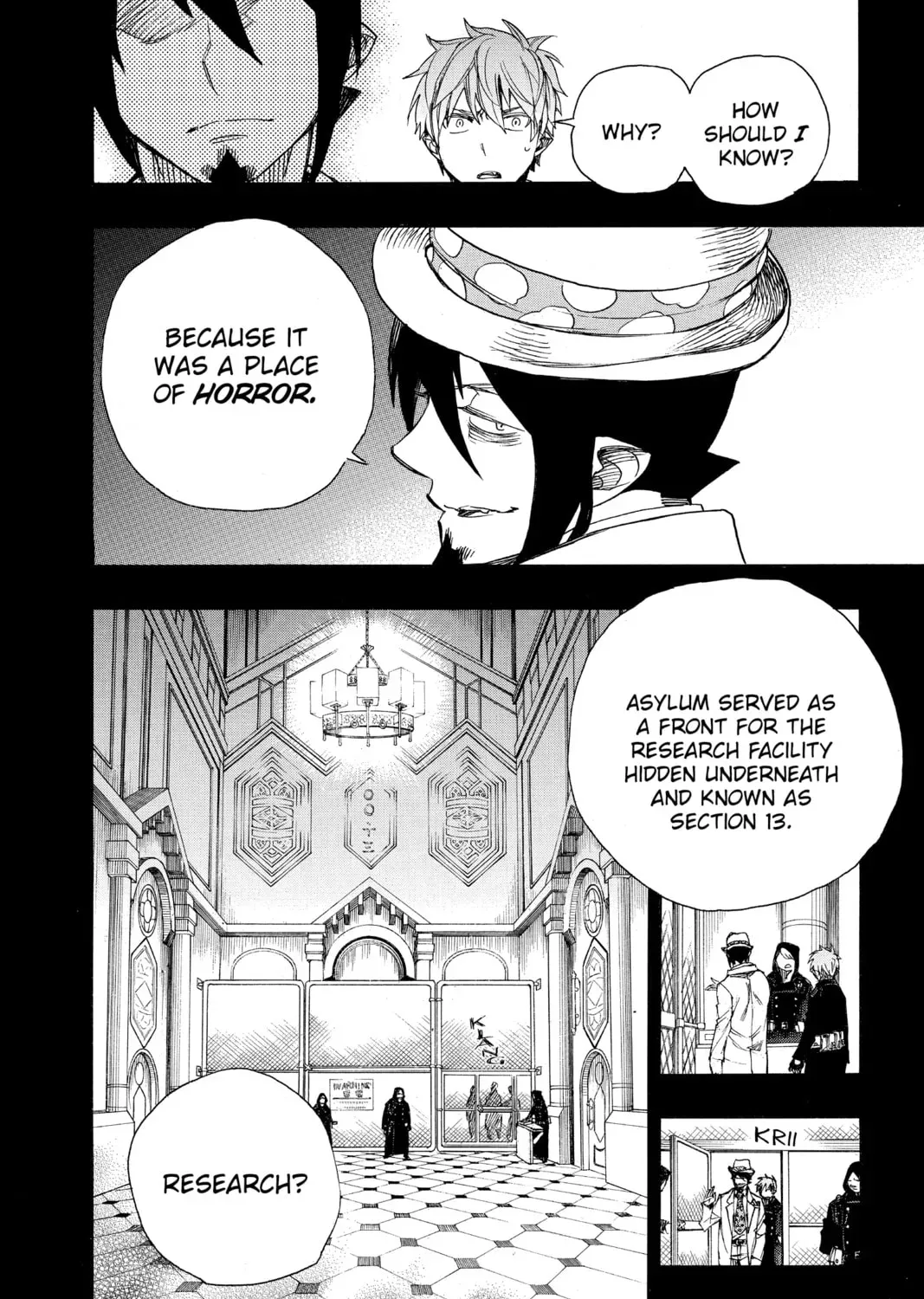 Blue Exorcist Chapter 4236 page 59 - 