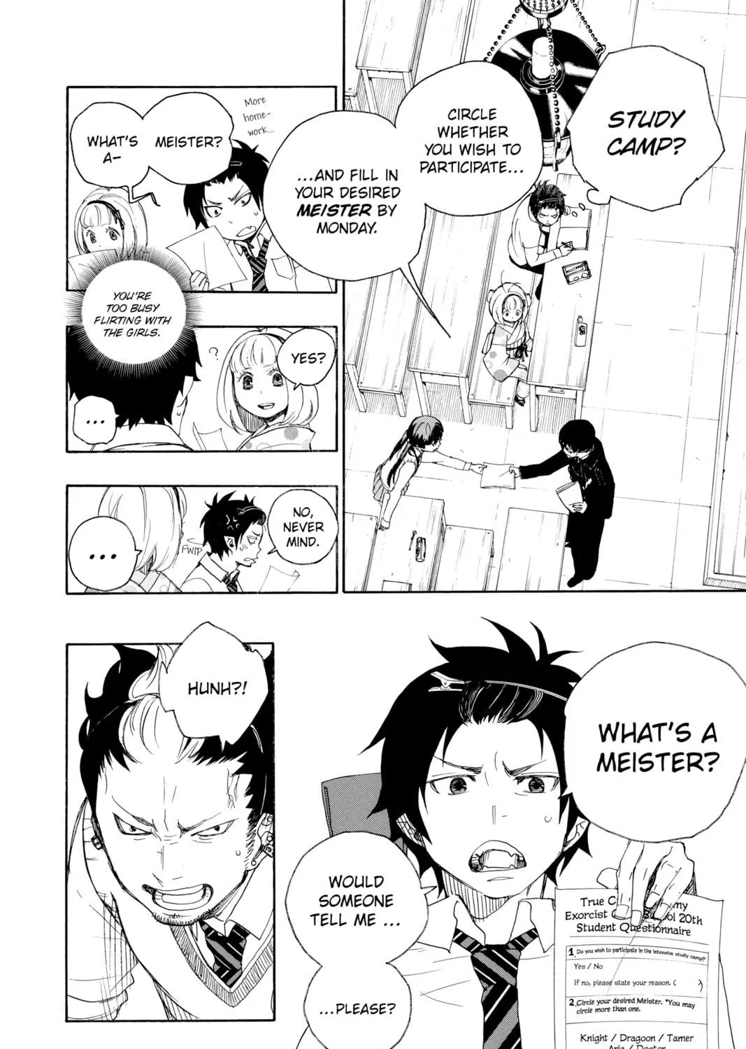 Blue Exorcist Chapter 5 page 11 - 