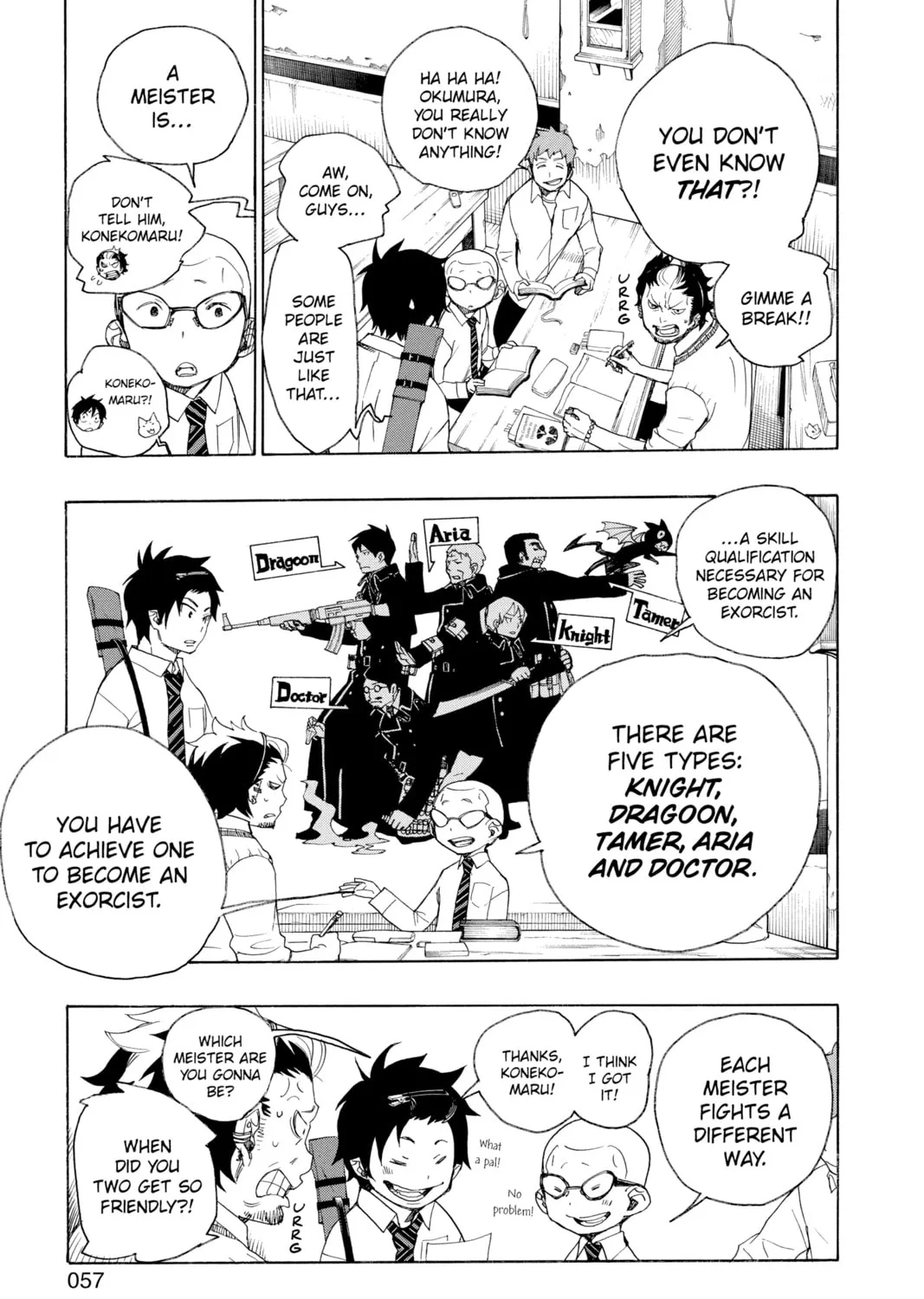 Blue Exorcist Chapter 5 page 13 - 