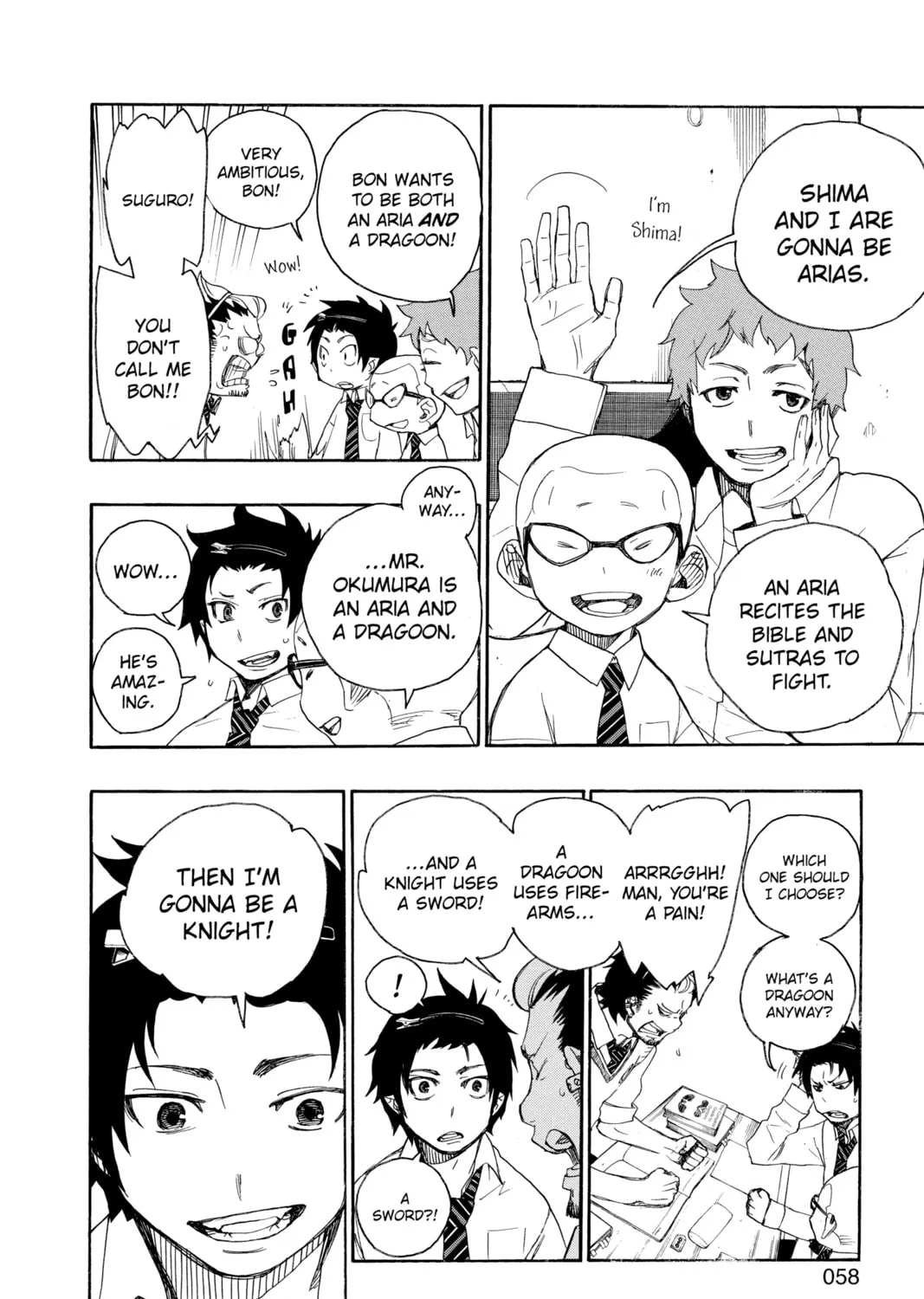 Blue Exorcist Chapter 5 page 15 - 