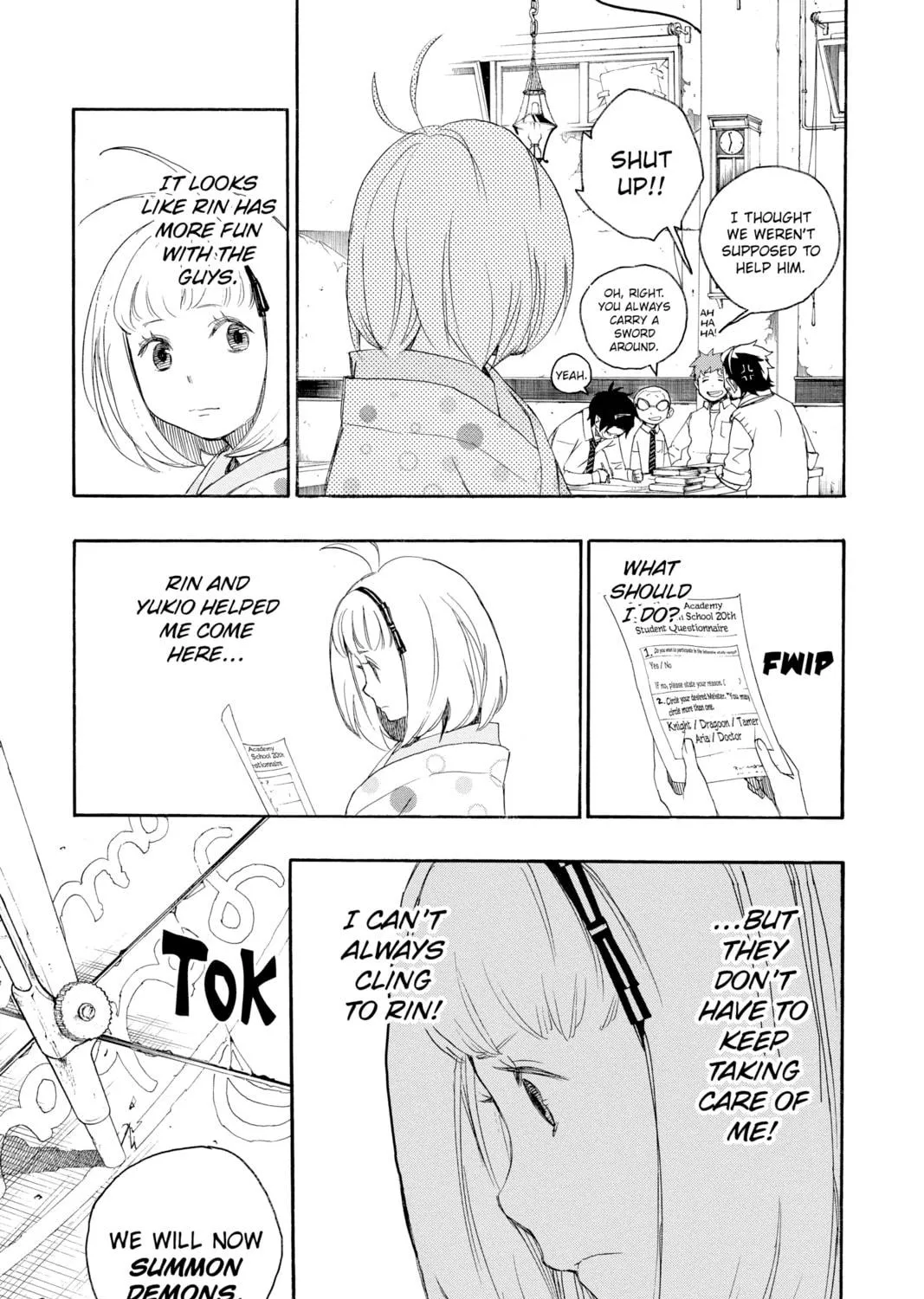 Blue Exorcist Chapter 5 page 17 - 