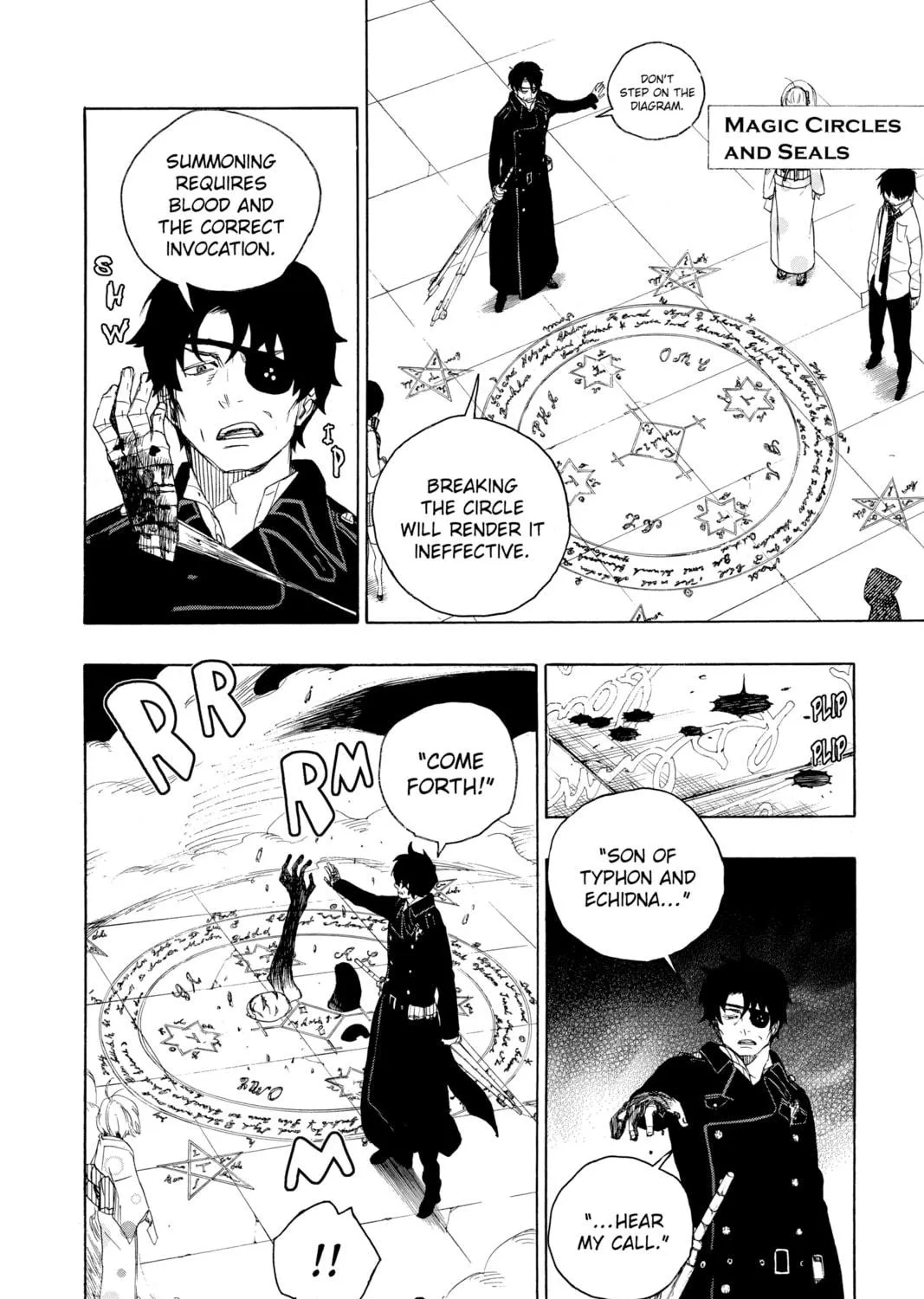 Blue Exorcist Chapter 5 page 19 - 