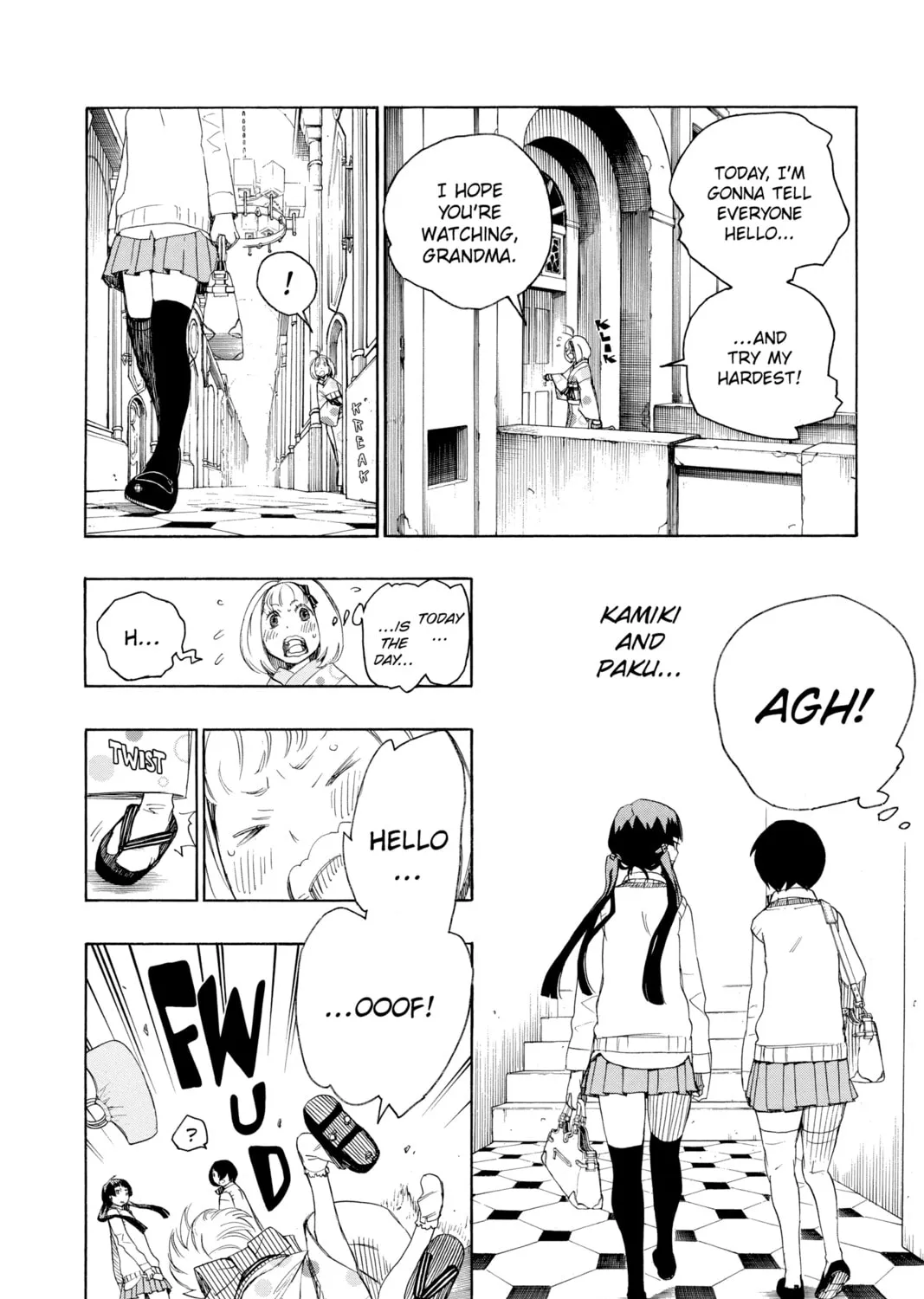 Blue Exorcist Chapter 5 page 3 - 
