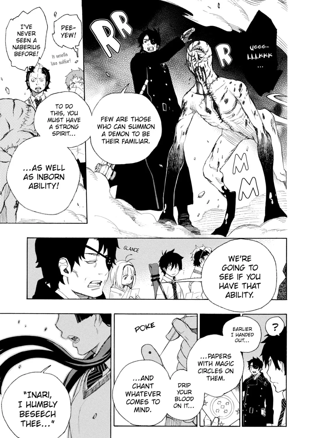 Blue Exorcist Chapter 5 page 21 - 
