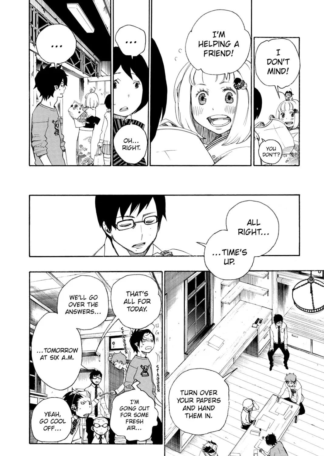 Blue Exorcist Chapter 5 page 43 - 