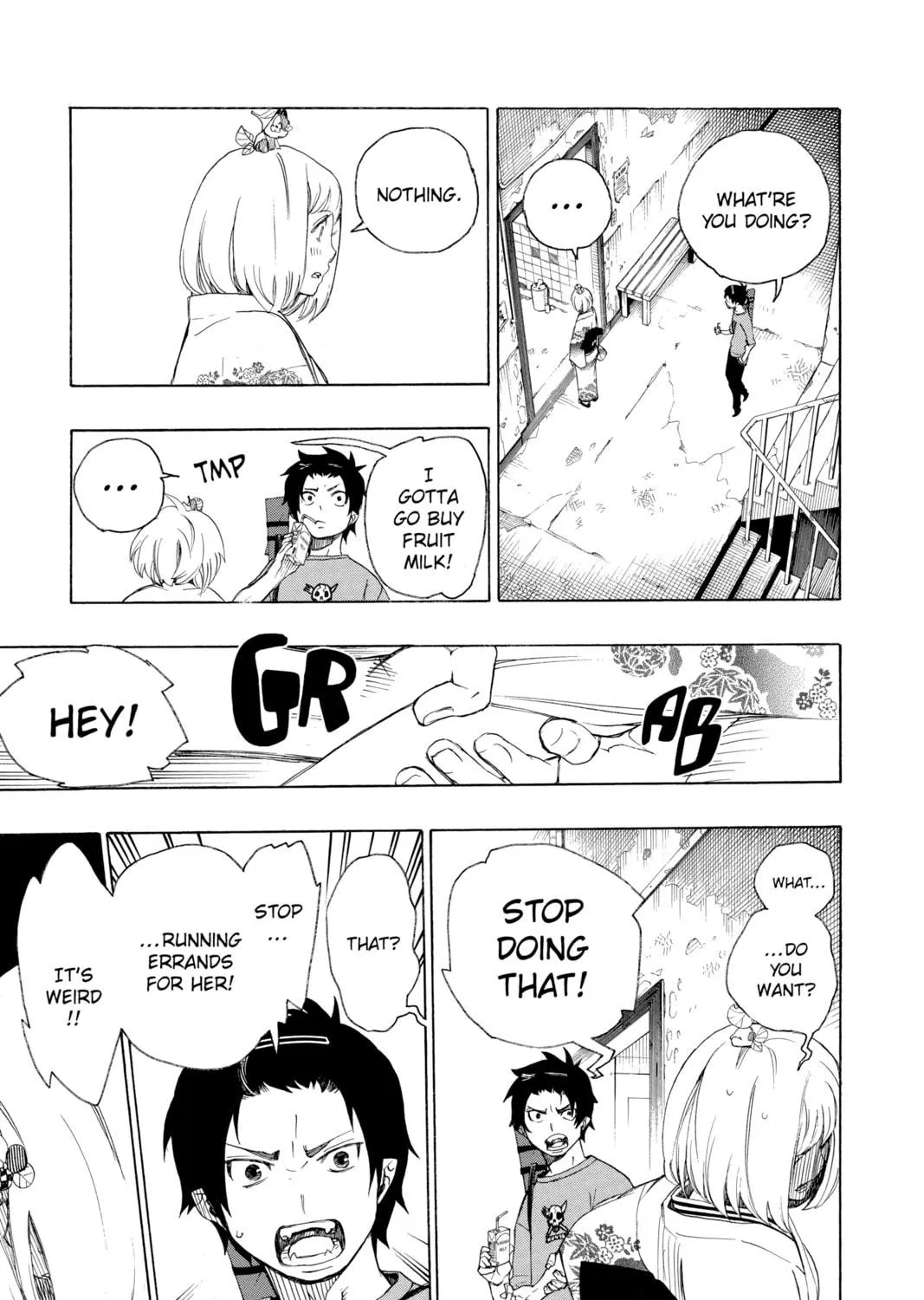 Blue Exorcist Chapter 5 page 49 - 