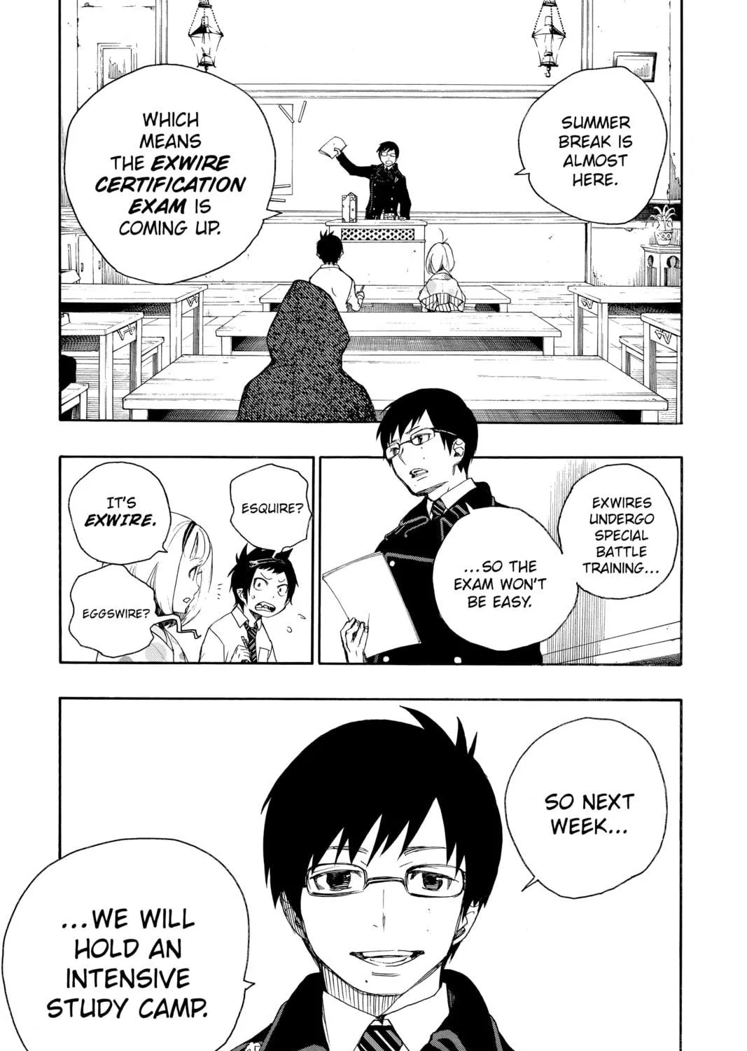 Blue Exorcist Chapter 5 page 9 - 