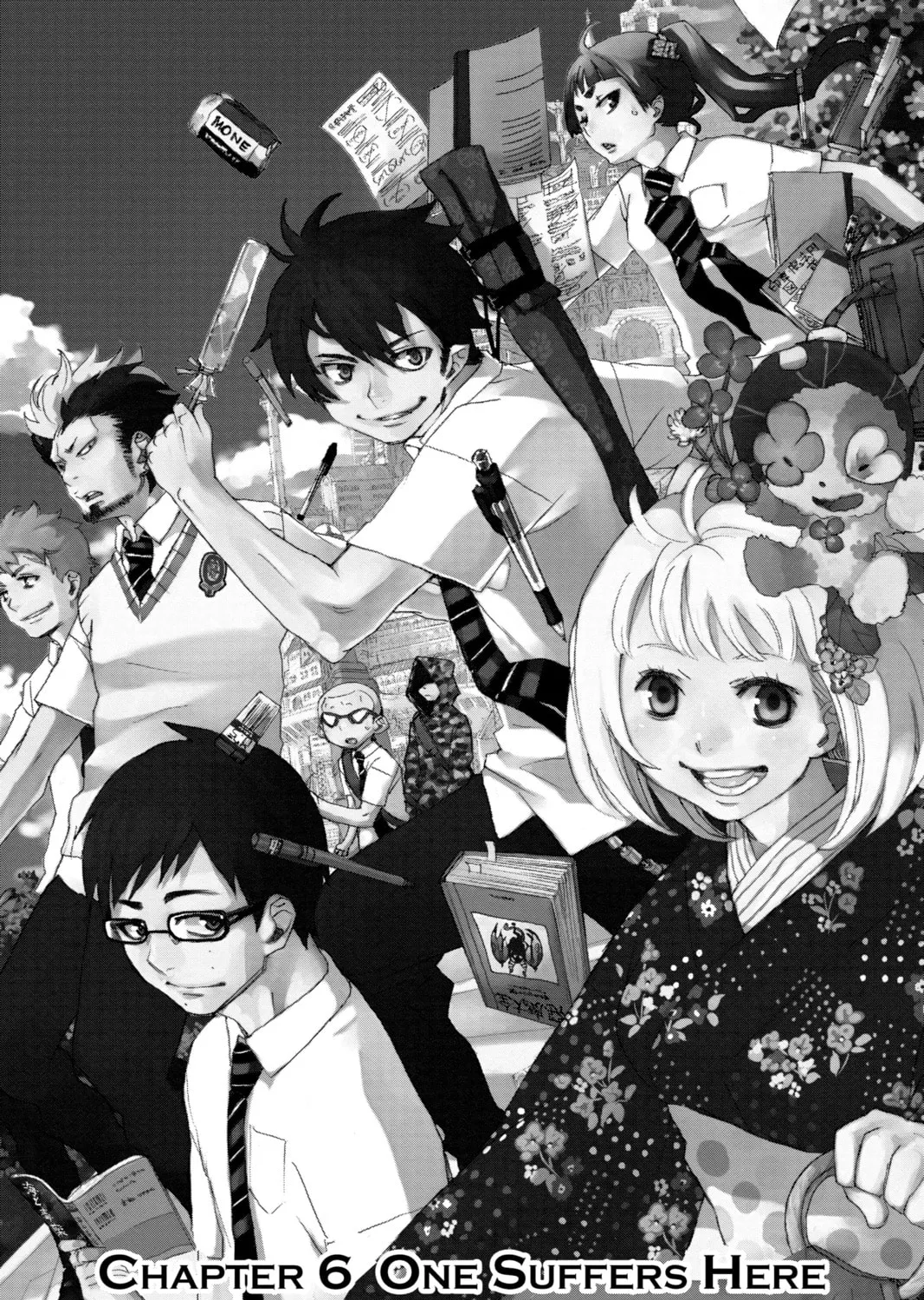 Blue Exorcist Chapter 6 page 1 - 
