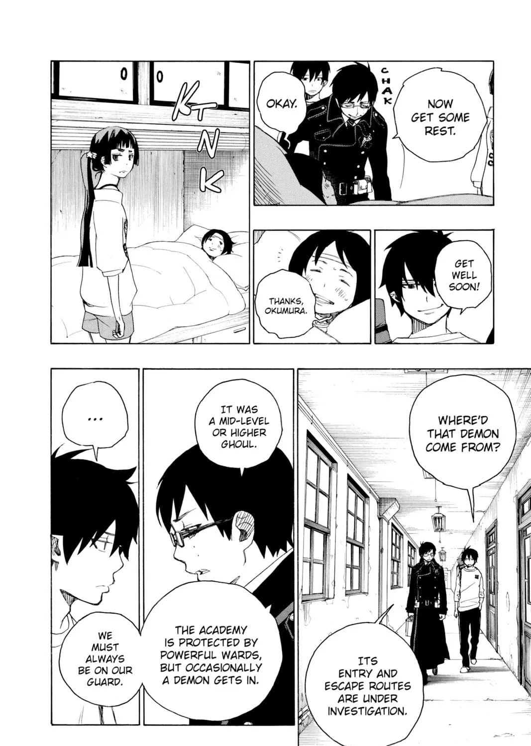 Blue Exorcist Chapter 6 page 11 - 