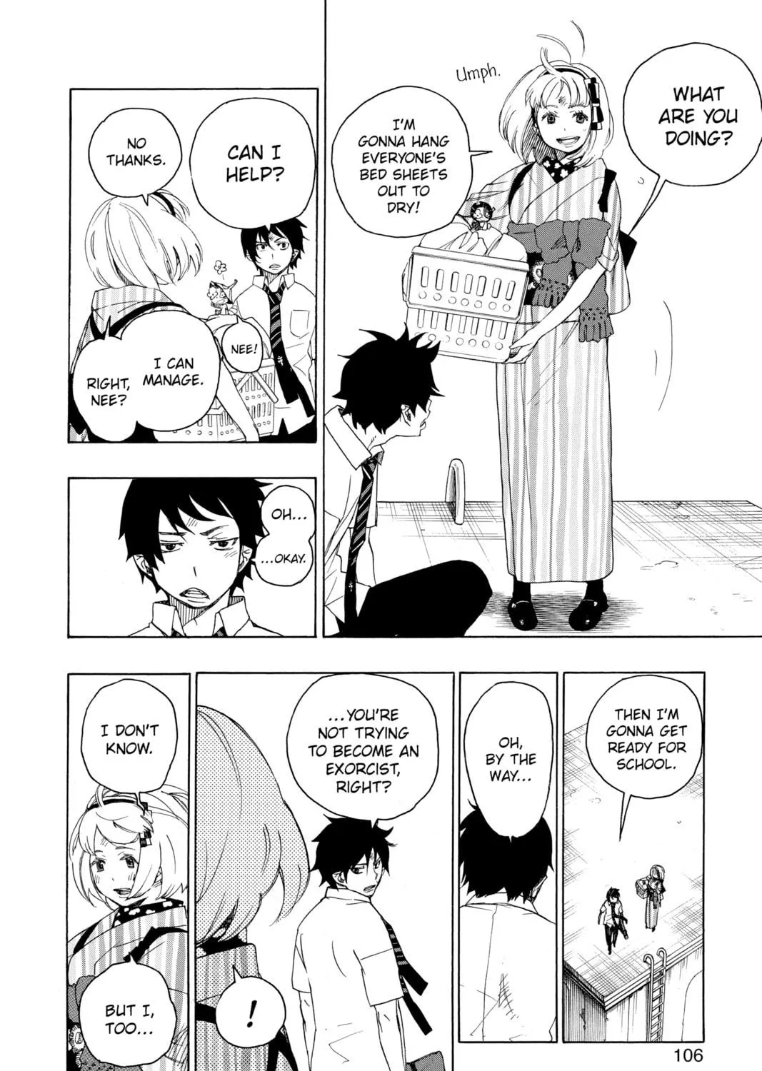 Blue Exorcist Chapter 6 page 19 - 