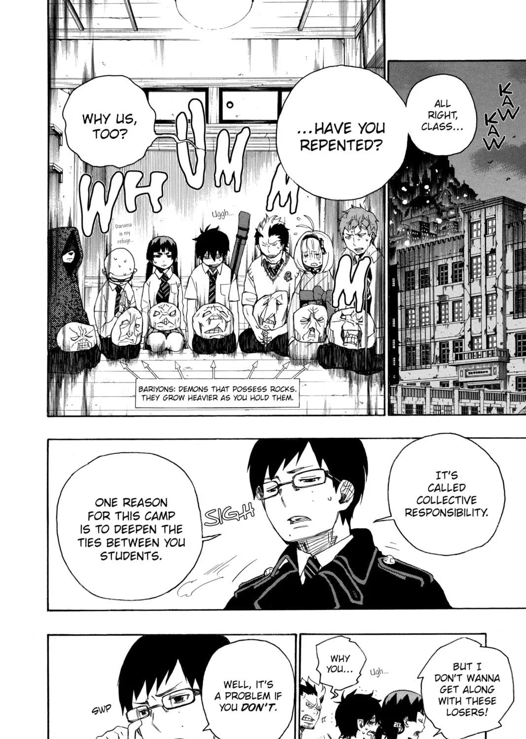Blue Exorcist Chapter 6 page 35 - 