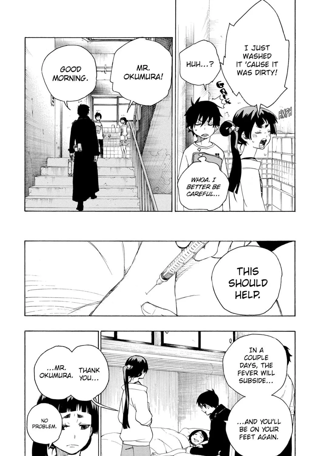 Blue Exorcist Chapter 6 page 9 - 