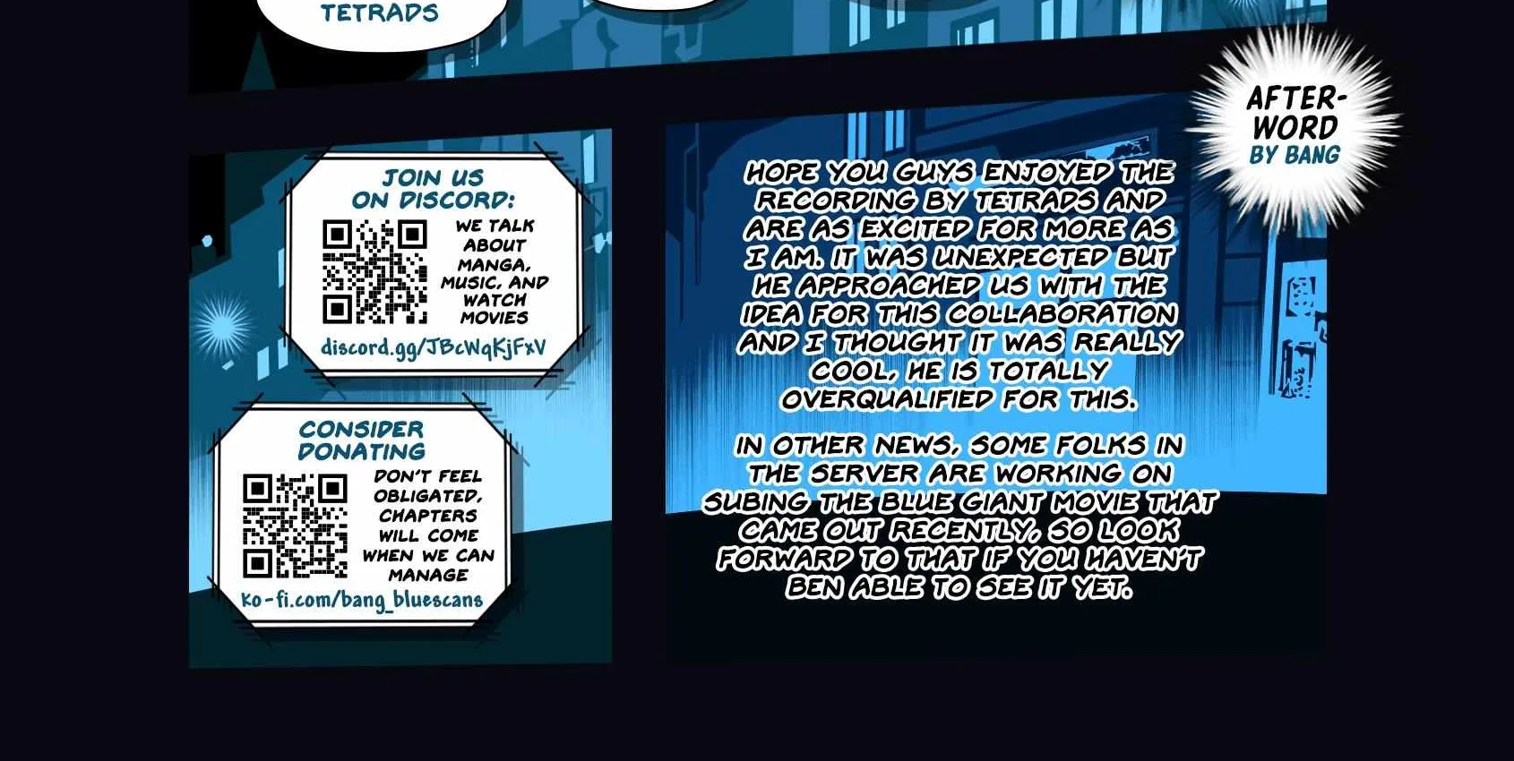 Blue Giant Supreme Chapter 31 page 54 - 
