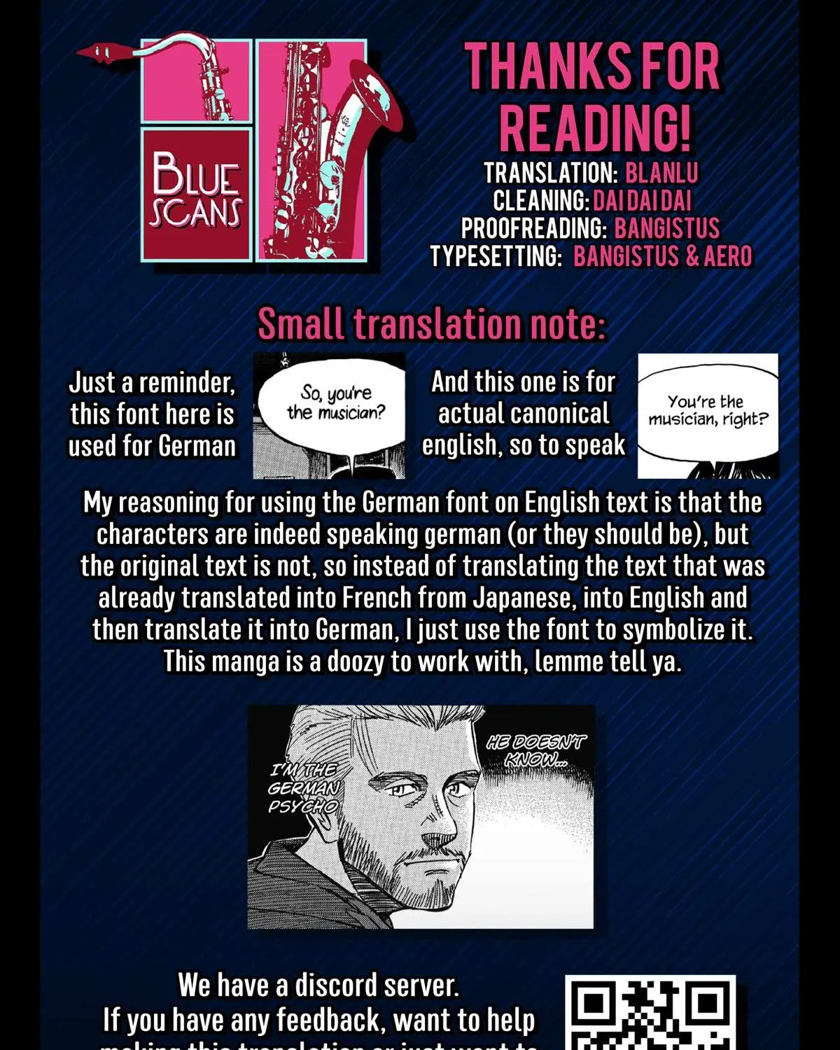 Blue Giant Supreme Chapter 5 page 49 - 