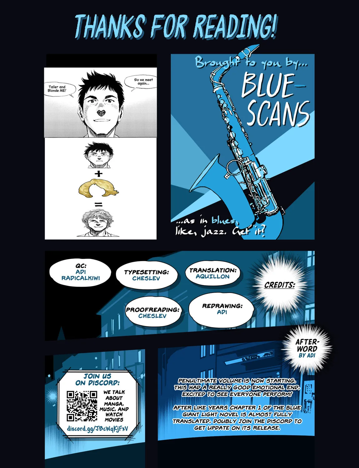 Blue Giant Supreme Chapter 73 page 55 - 