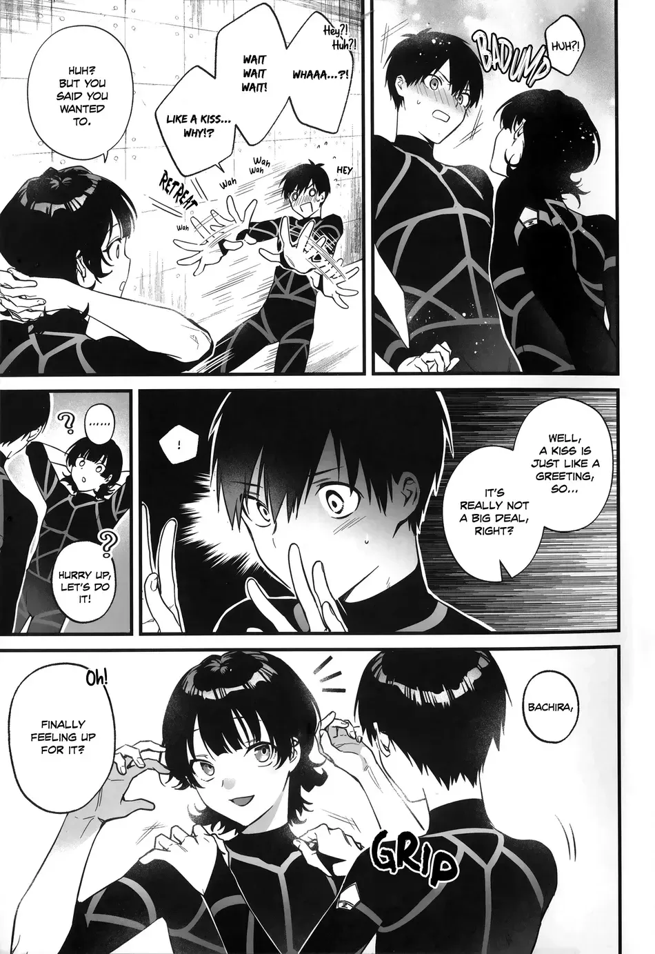 Blue Lock dj - Kiss Kiss Fall in Love Chapter 0 page 10 - 
