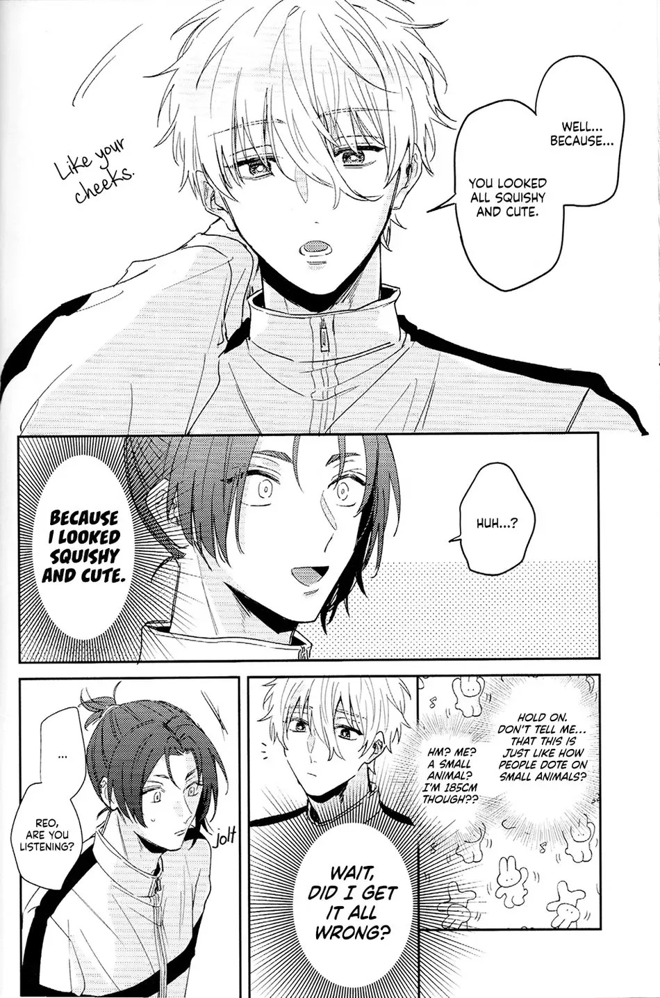 Blue Lock dj - Kiss Kiss Fall in Love Chapter 1 page 22 - 