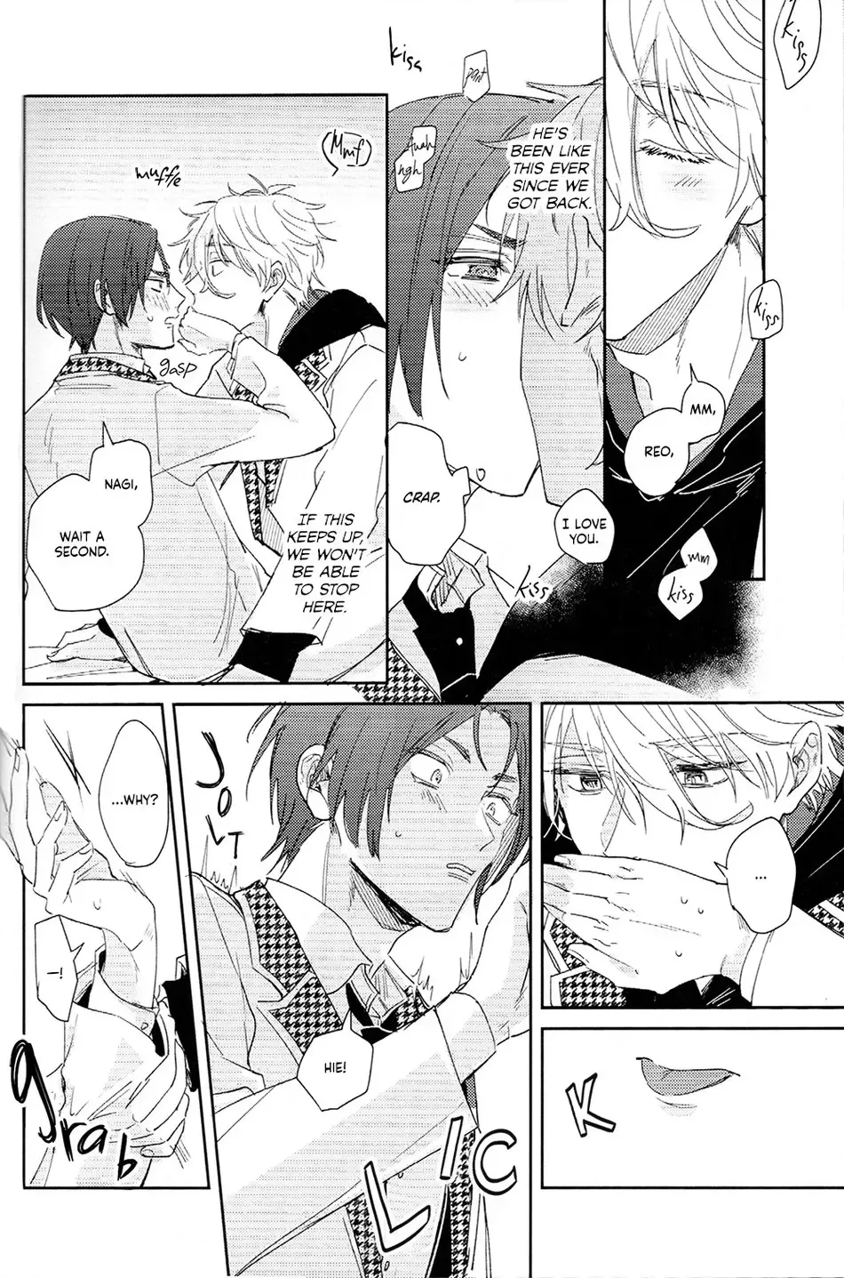 Blue Lock dj - Kiss Kiss Fall in Love Chapter 1 page 30 - 