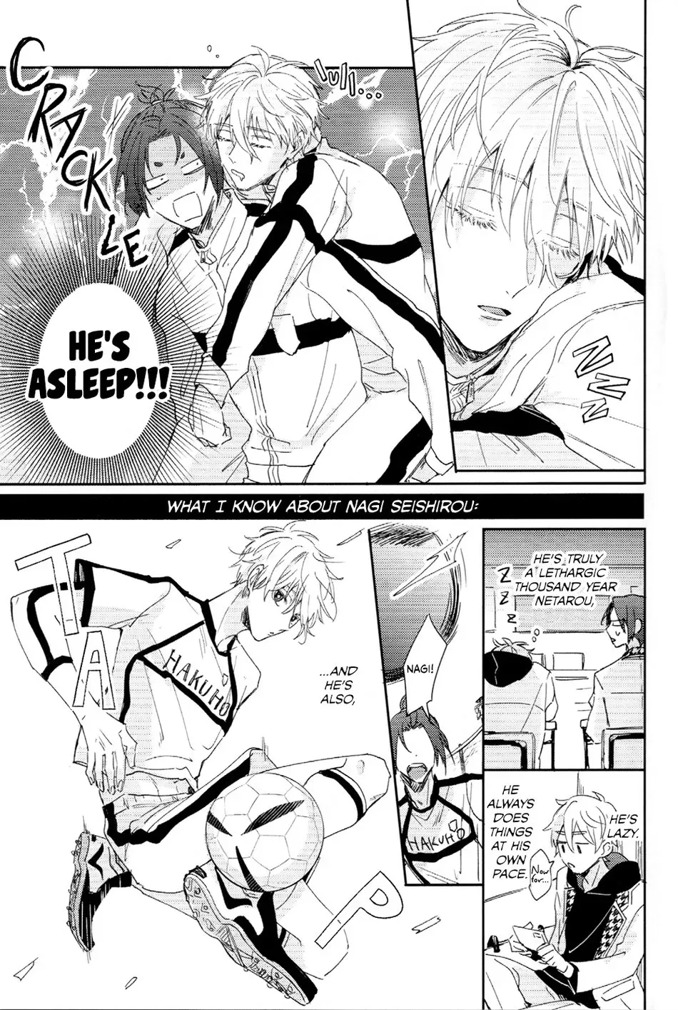 Blue Lock dj - Kiss Kiss Fall in Love Chapter 1 page 5 - 
