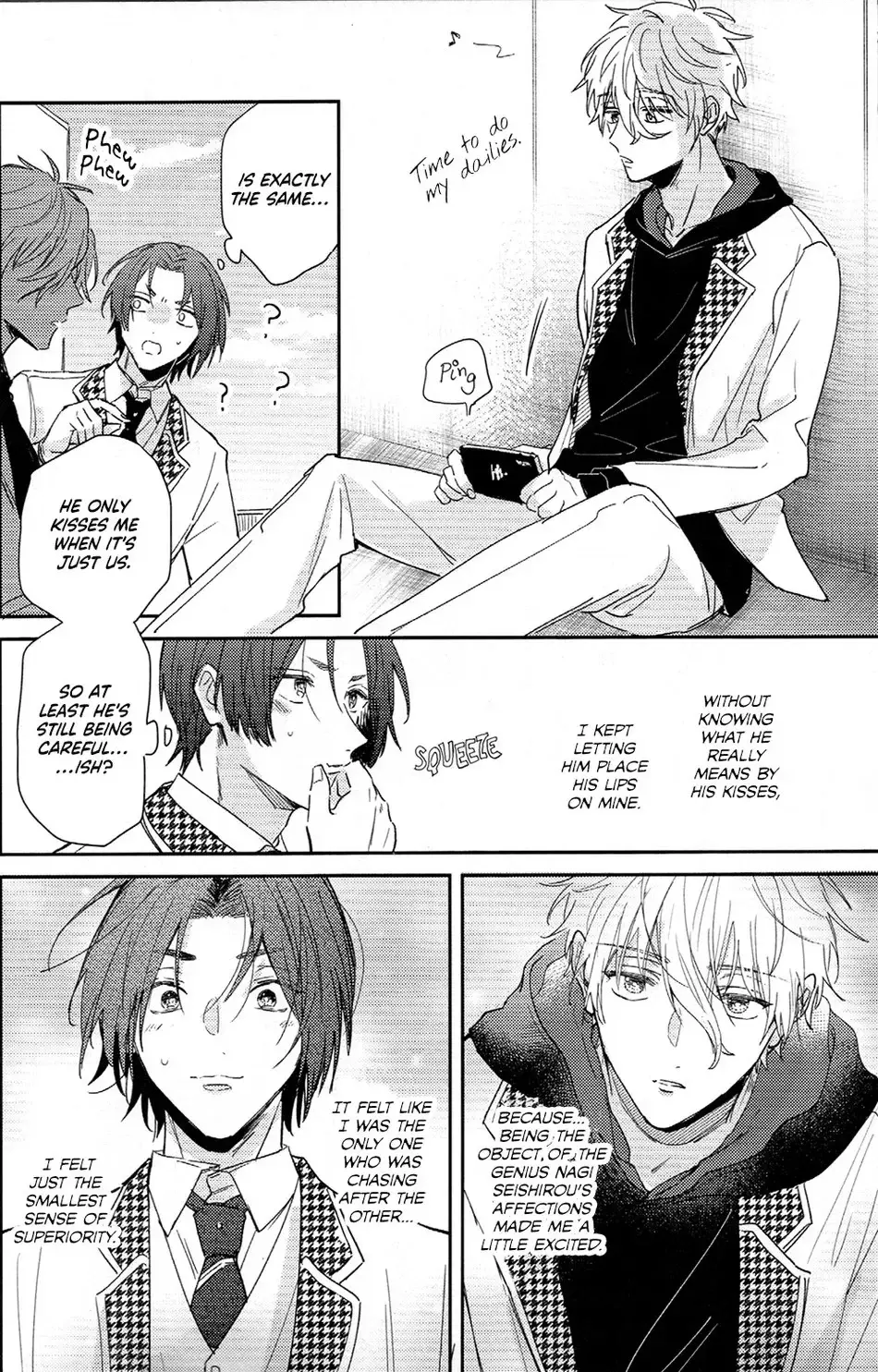 Blue Lock dj - Kiss Kiss Fall in Love Chapter 1 page 10 - 