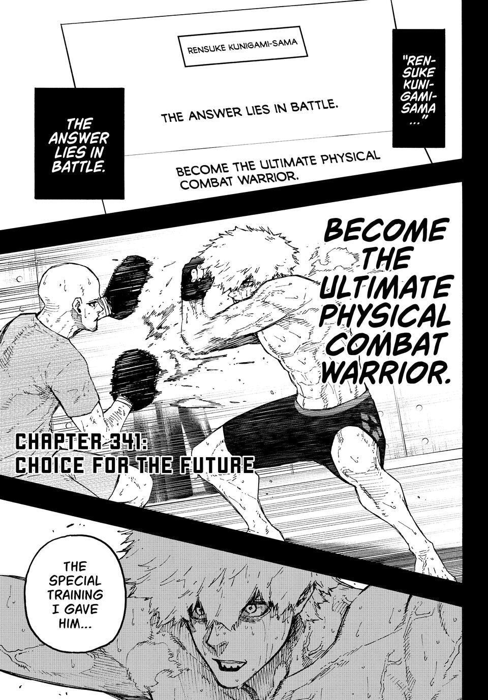 Blue Lock Chapter 341 page 1 - 