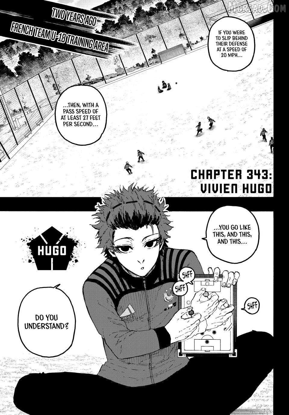 Blue Lock Chapter 343 page 1 - 