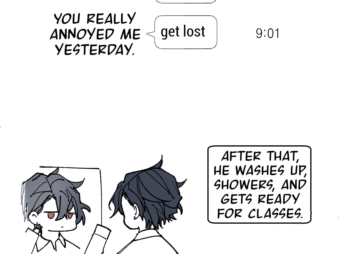 Blue Name Pressure Chapter 20.1 page 20 - 