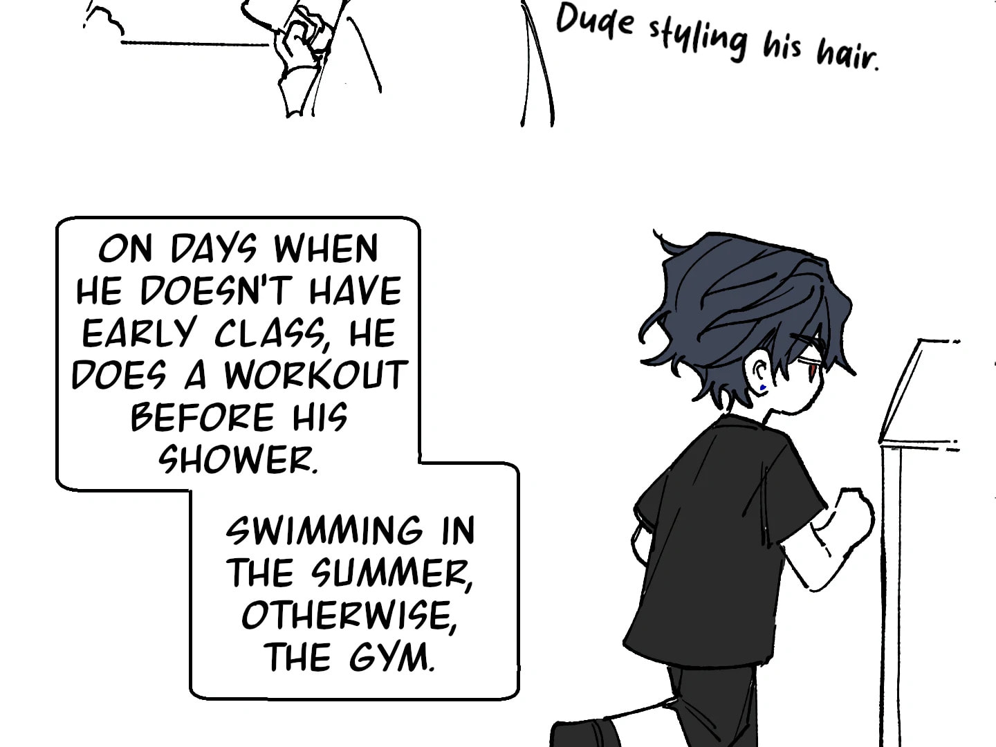 Blue Name Pressure Chapter 20.1 page 21 - 
