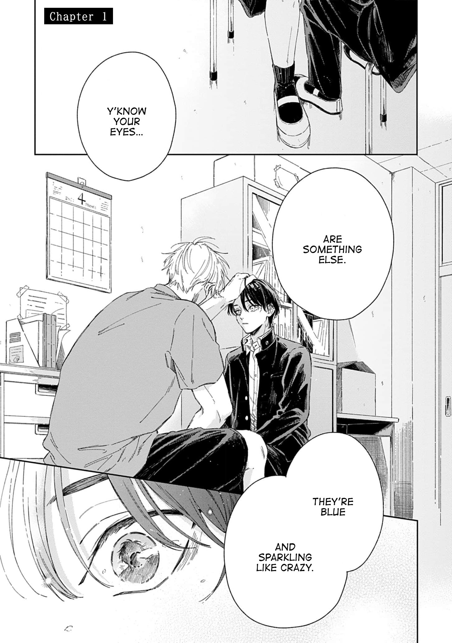 Blue Spring in Your Eyes Chapter 1 page 7 - 