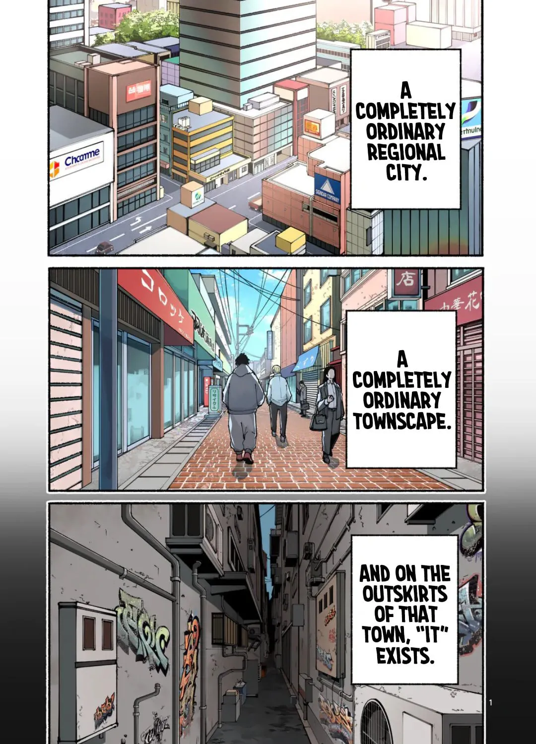 Blue Ursus Chapter 1 page 1 - 