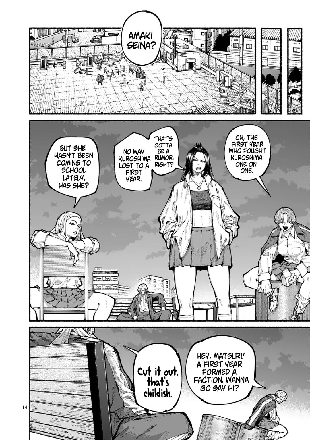 Blue Ursus Chapter 18 page 14 - 