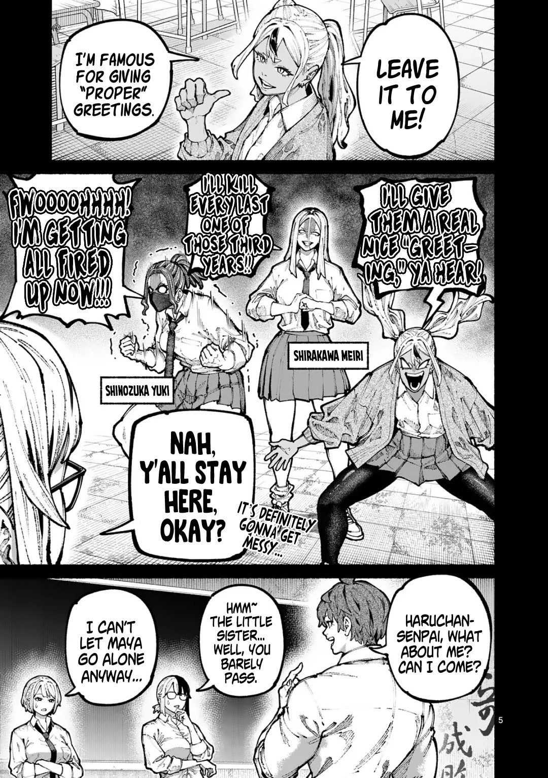 Blue Ursus Chapter 19 page 5 - 