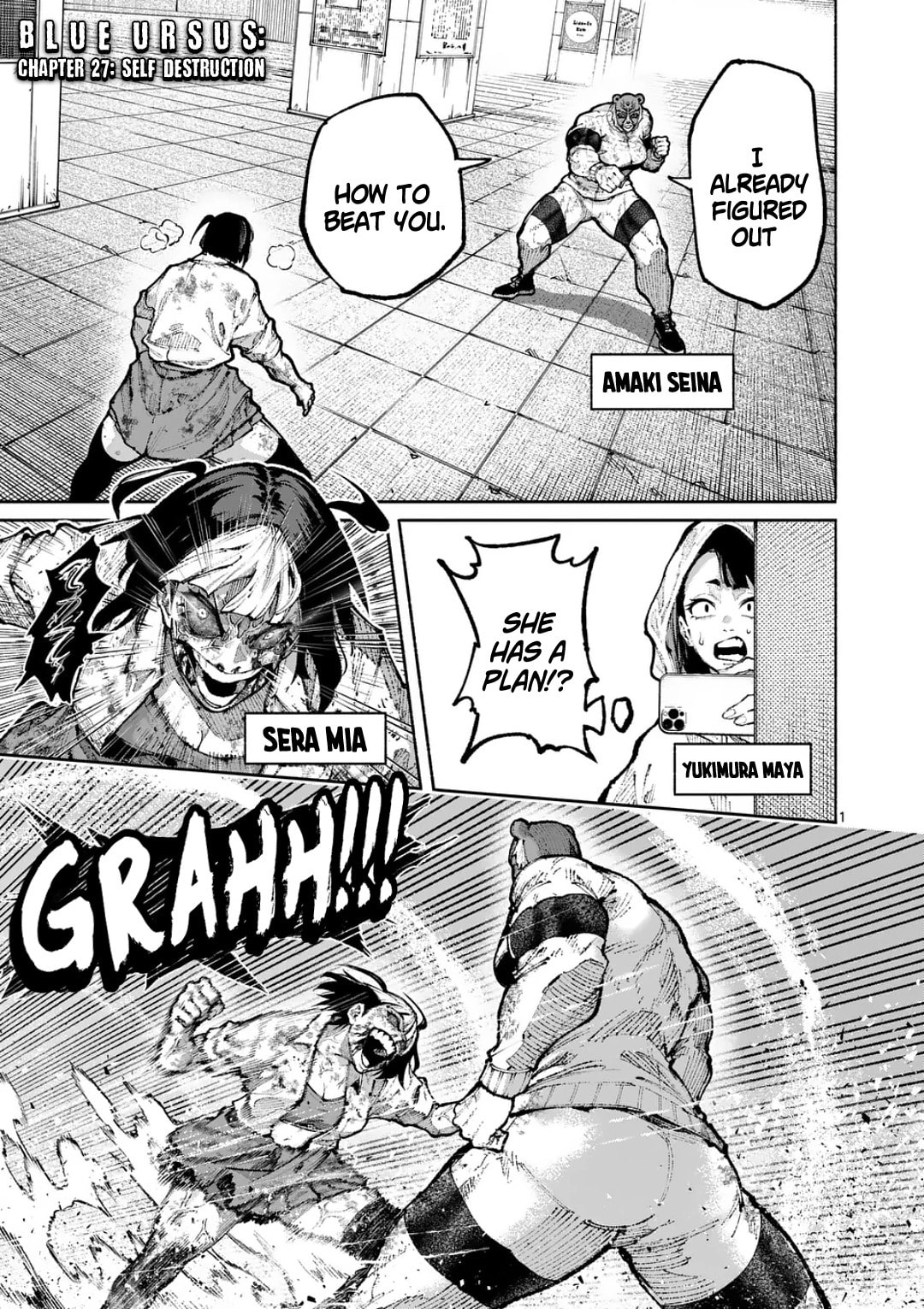 Blue Ursus Chapter 27 page 1 - 