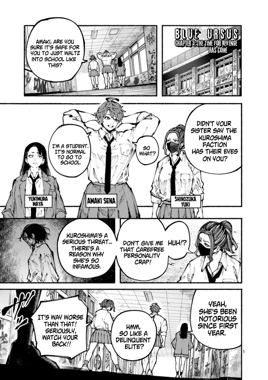 Blue Ursus Chapter 3 page 1 - 